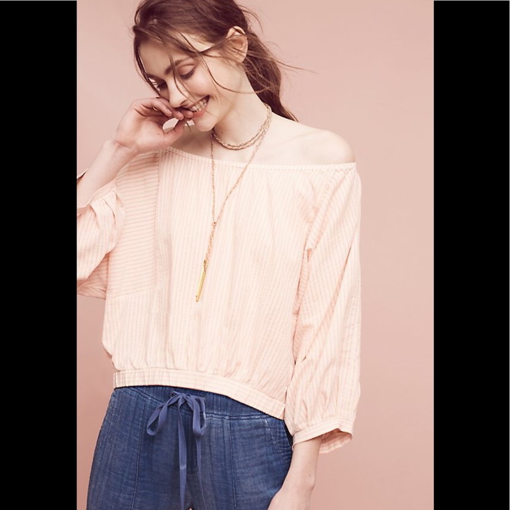 Anthro peasant top